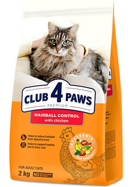 Premium Hairball Control Yetişkin Kedi Maması 2 kg 276097