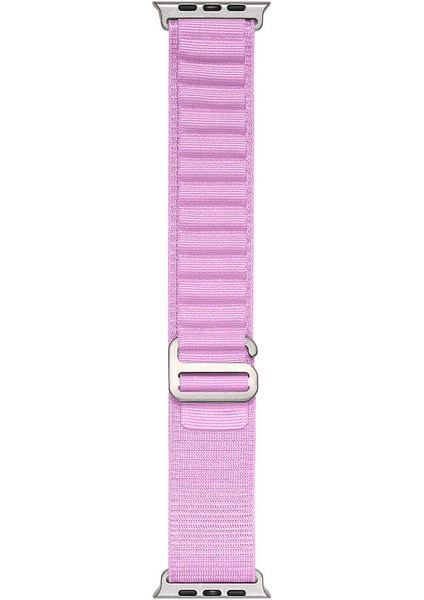 Apple Watch 38MM Band-74 Hasır Kordon Lila