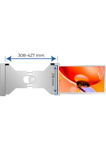 TRİMONİTÖR - 14" Taşınabilir Çoklu Monitör