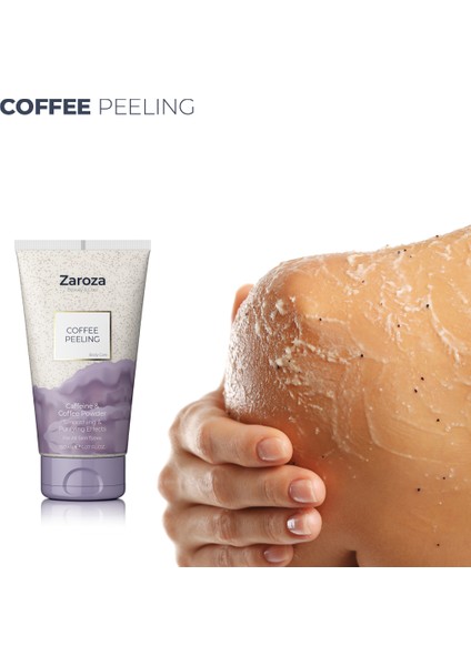 Arındırıcı ve Besleyici Vücut Peelingi Kahve & Kafein & Kayısı Çekirdeği 150 ml
