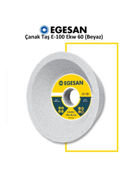 Çanak Taş E-100 Ekw 60 (Beyaz) Ekw 60 K 6 V 8697442724940