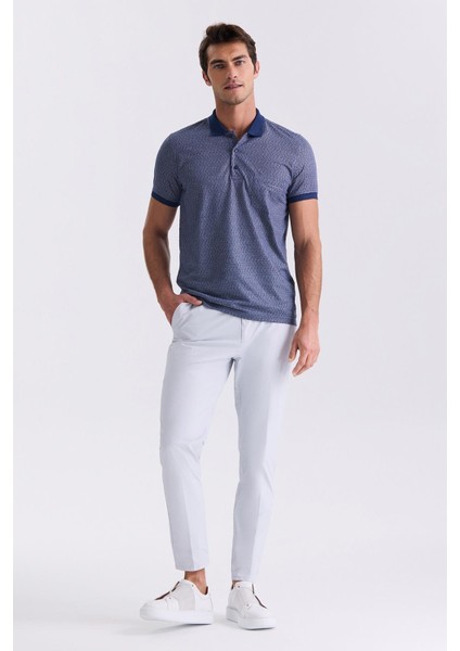 Lacivert Klasik Kalıp Erkek Polo Yaka T-Shirt fiyatları