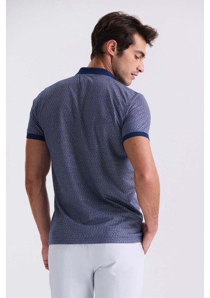 Lacivert Klasik Kalıp Erkek Polo Yaka T-Shirt fırsatları
