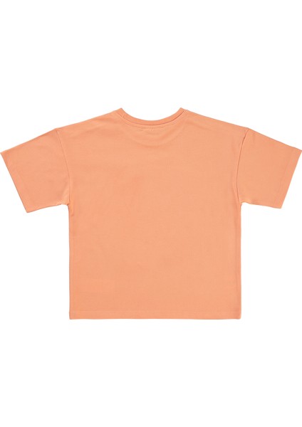 Çocuk Tişört 3-9 Yaş Şeftali modelleri