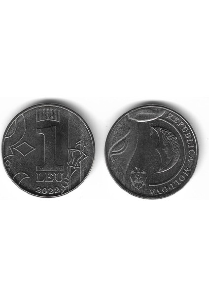 Moldova 2018 Yılı Madeni Para 1 Lei