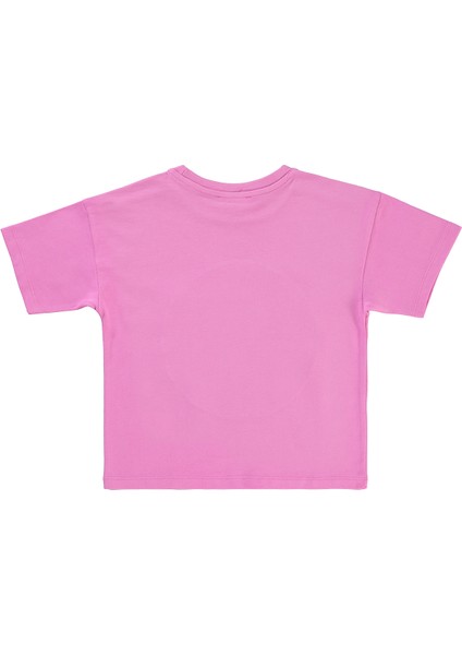 Kız Çocuk Tişört 3-9 Yaş Pembe modelleri