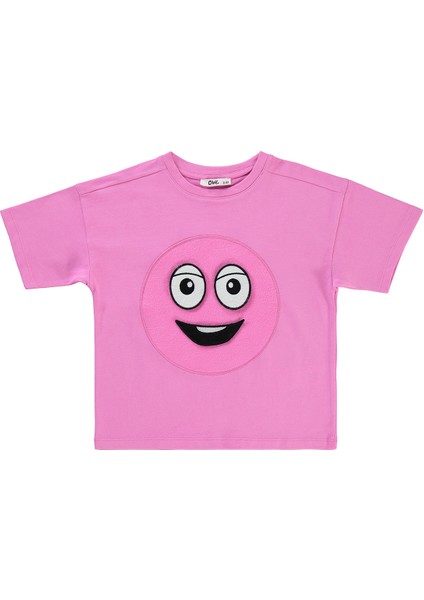 Kız Çocuk Tişört 3-9 Yaş Pembe modelleri