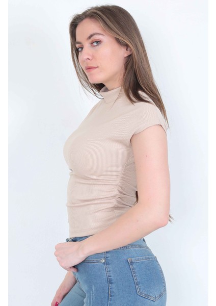 Kadın Kolsuz Likralı Bluz modelleri