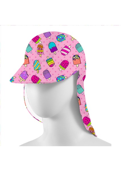 Slipstop Frutti Sun Hat Kız Çocuk Uv Koruma Şapka