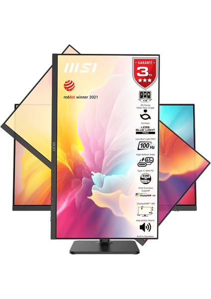 27" MODERN MD272QXP 2560x1440 (WQHD) FLAT IPS 100HZ 1MS ADAPTIVE-SYNC PIVOT TYPE-C MONITOR