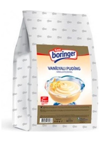 Kent Boringer Vanilyalı Puding 3 kg