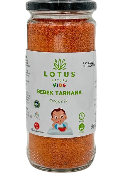 Lotus Natura Baby Bebek Tarhana 6 Ay 400 gr