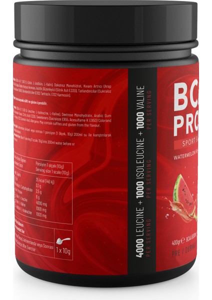 Bcaa Proper 4:1:1 Watermelon 400 gr