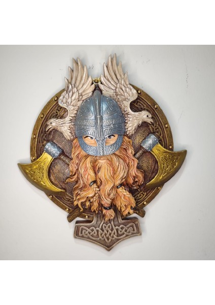 Viking Polyester Duvar Dekoru