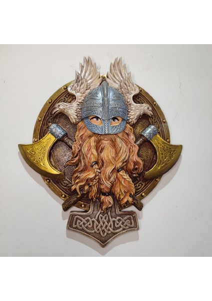 Viking Polyester Duvar Dekoru