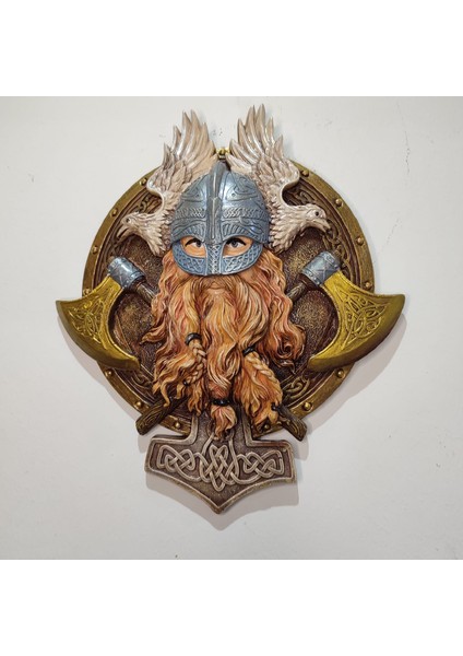 Viking Polyester Duvar Dekoru