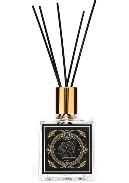 200 ml Kova Burcuna Özel Bambu Çubuklu Oda Kokusu