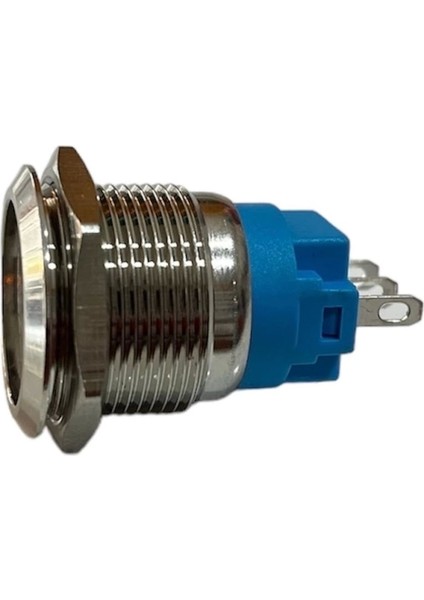 Metal Kalıcı Buton (Aç ve Kapat) 19MM (1no+1nc) fırsatları