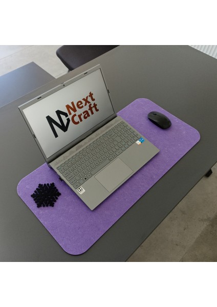 Çalışma Masası Düzenleyici Keçe Bilgisayar Mouse Pedi Masa Üstü Düzenleyici Mat 70X32 cm fırsatları