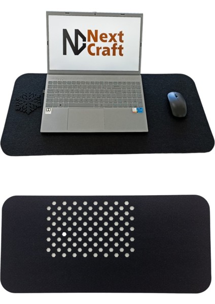 Çalışma Masası Düzenleyici Keçe Bilgisayar Mouse Pedi Masa Üstü Düzenleyici Mat 70X32 cm