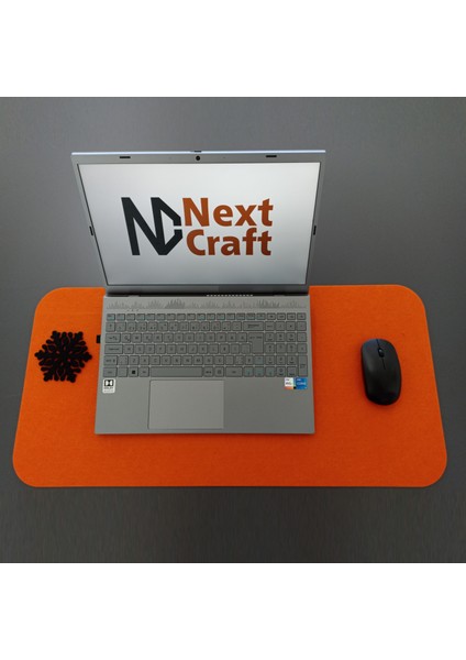 Çalışma Masası Düzenleyici Keçe Bilgisayar Mouse Pedi Masa Üstü Düzenleyici Mat 70X32 cm