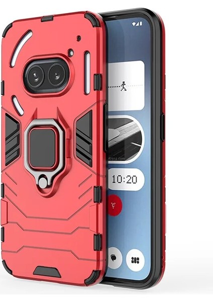 Nothing Phone 2A Halka Standı Zırh Cep Telefonu Kılıfı (Yurt Dışından)