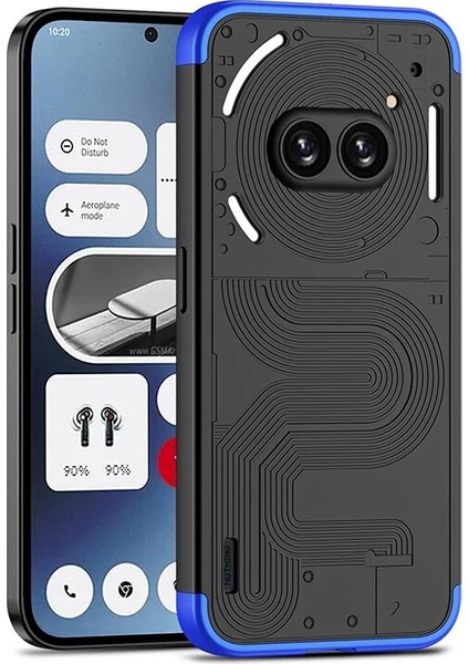 Nothing Phone 2A Kontrast Renkler Kalkan Cep Telefonu Kılıfı (Yurt Dışından)