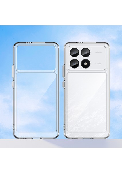 Xiaomi Redmi K70 Için Şeffaf Pc Arka Tpu Tampon Telefon Kılıfı - Clear (Yurt Dışından) fiyatları