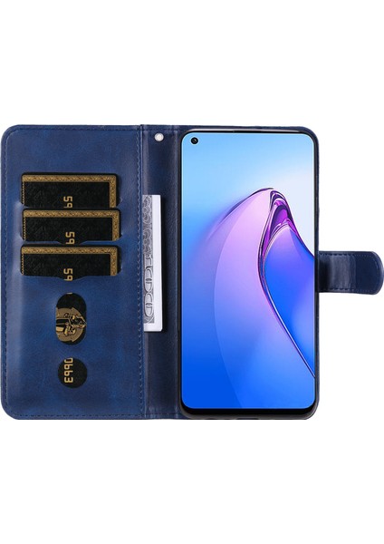 Oppo Reno 8 5g Moda Fermuar Çevirme Deri Telefon Kılıfı Kart Tutuculu Manyetik Cüzdan Telefon Kılıfı (Yurt Dışından) fırsatları