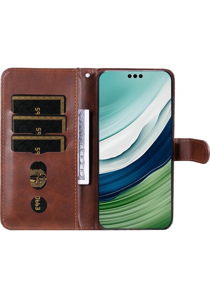 Huawei Mate 60 Moda Fermuar Çevirme Deri Telefon Kılıfı Kart Tutuculu Manyetik Cüzdan Telefon Kılıfı (Yurt Dışından) fırsatları