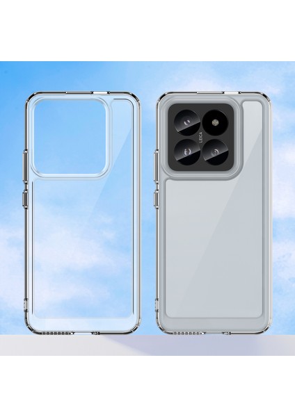 Xiaomi 14 Pro Için Şeffaf Pc Arka Tpu Tampon Telefon Kılıfı - Clear (Yurt Dışından) fırsatları
