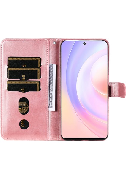 Huawei Nova 9 Se Moda Fermuar Çevirme Deri Telefon Kılıfı Kart Tutuculu Manyetik Cüzdan Telefon Kılıfı (Yurt Dışından) fırsatları