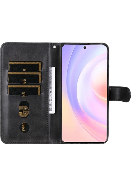 Huawei Nova 9 Se Moda Fermuar Çevirme Deri Telefon Kılıfı Kart Tutuculu Manyetik Cüzdan Telefon Kılıfı (Yurt Dışından) fırsatları