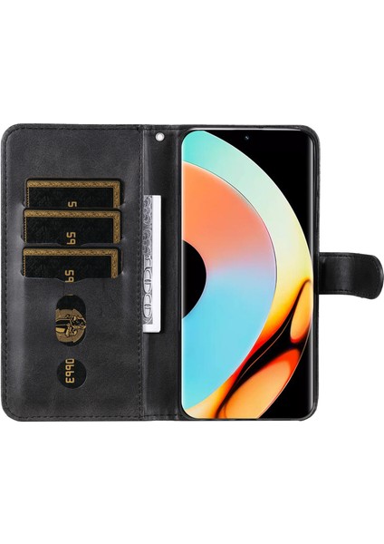 Realme 10 Pro Plus Moda Fermuar Çevirme Deri Telefon Kılıfı Kart Tutuculu Manyetik Cüzdan Telefon Kılıfı (Yurt Dışından) indirimleri