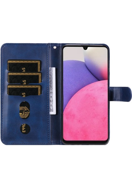 Samsung Galaxy A33 5g Moda Fermuar Çevirme Deri Telefon Kılıfı Kart Tutuculu Manyetik Cüzdan Telefon Kılıfı (Yurt Dışından) fırsatları