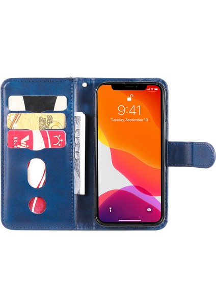 iPhone 13 Mini Moda Fermuar Çevirme Deri Telefon Kılıfı Kart Tutuculu Manyetik Cüzdan Telefon Kılıfı (Yurt Dışından) fırsatları