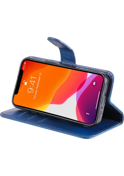 iPhone 13 Mini Moda Fermuar Çevirme Deri Telefon Kılıfı Kart Tutuculu Manyetik Cüzdan Telefon Kılıfı (Yurt Dışından) indirimleri