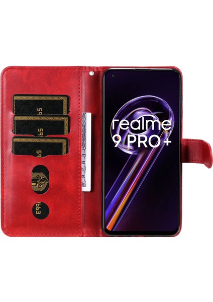 Realme 9 Pro Plus Moda Fermuar Çevirme Deri Telefon Kılıfı Kart Tutuculu Manyetik Cüzdan Telefon Kılıfı (Yurt Dışından) fırsatları