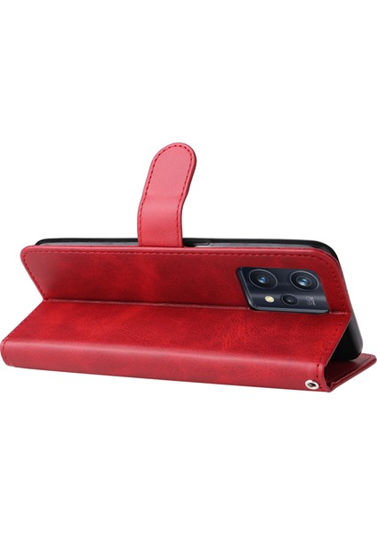 Realme 9 Pro Plus Moda Fermuar Çevirme Deri Telefon Kılıfı Kart Tutuculu Manyetik Cüzdan Telefon Kılıfı (Yurt Dışından) indirimleri