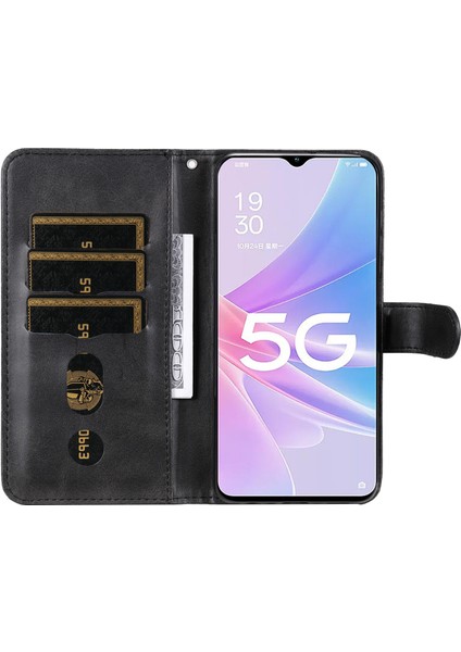Oppo A58 5g Moda Fermuar Çevirme Deri Telefon Kılıfı Kart Tutuculu Manyetik Cüzdan Telefon Kılıfı (Yurt Dışından) indirimleri