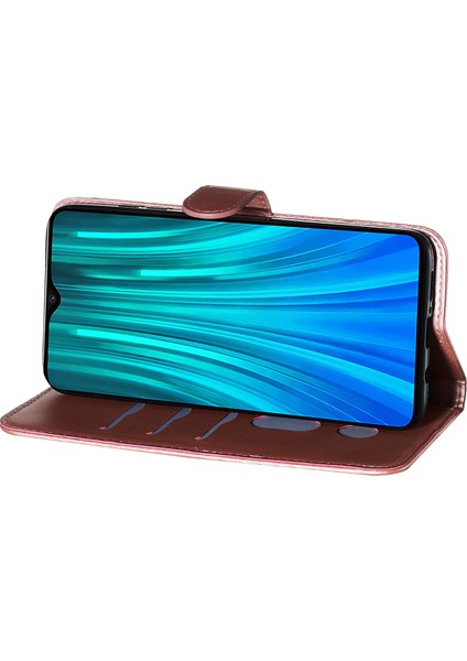 Xiaomi Redmi Note 8 Pro Moda Fermuar Çevirme Deri Telefon Kılıfı Kart Tutuculu Manyetik Cüzdan Telefon Kılıfı (Yurt Dışından) indirimleri
