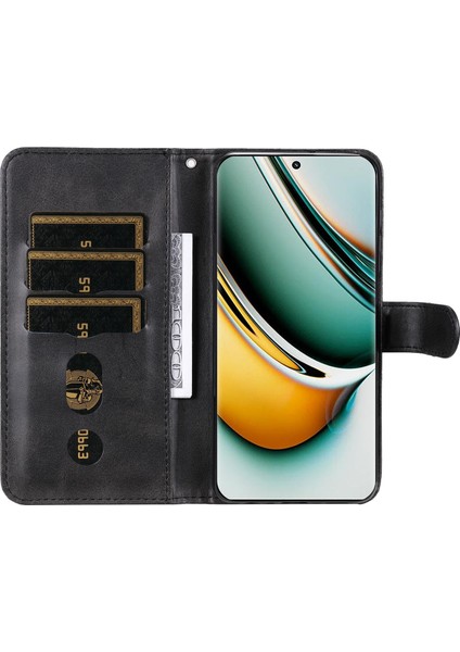 Realme 11 Moda Fermuar Çevirme Deri Telefon Kılıfı Kart Tutuculu Manyetik Cüzdan Telefon Kılıfı (Yurt Dışından) indirimleri
