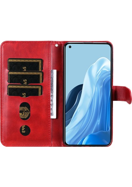 Oppo Reno 7 4g Moda Fermuar Çevirme Deri Telefon Kılıfı Kart Tutuculu Manyetik Cüzdan Telefon Kılıfı (Yurt Dışından) fırsatları