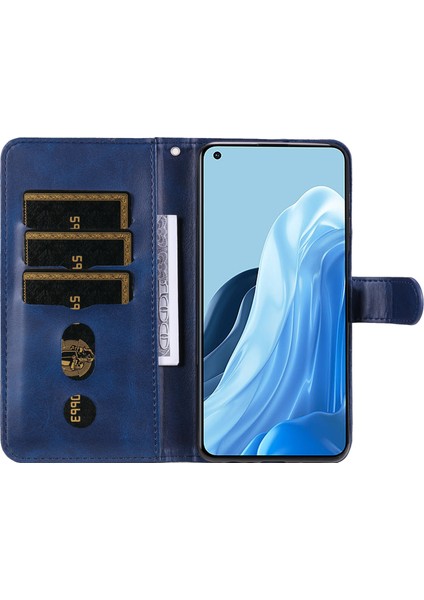 Oppo Reno 7 4g Moda Fermuar Çevirme Deri Telefon Kılıfı Kart Tutuculu Manyetik Cüzdan Telefon Kılıfı (Yurt Dışından) fırsatları