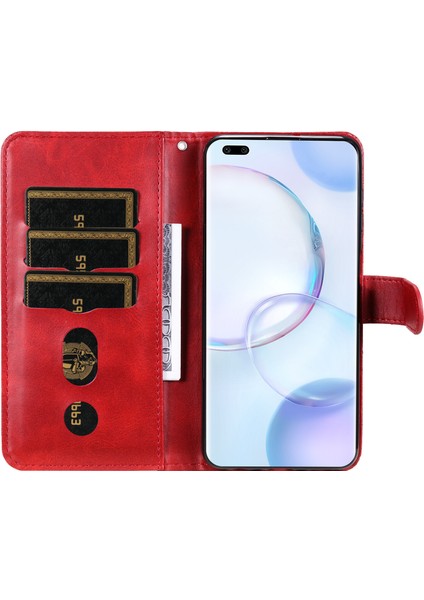 Honor 50 Pro Moda Fermuar Çevirme Deri Telefon Kılıfı Kart Tutuculu Manyetik Cüzdan Telefon Kılıfı (Yurt Dışından) fırsatları