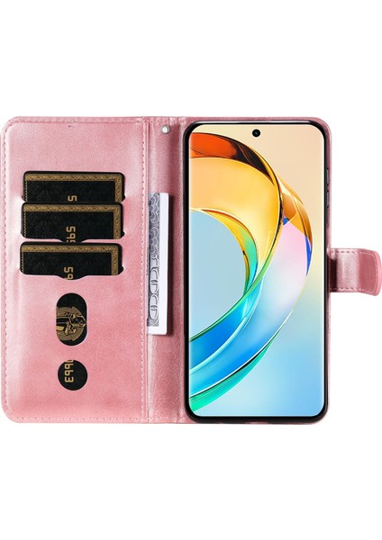 Honor Magic 6 Lite Moda Fermuar Çevirme Deri Telefon Kılıfı Kart Tutuculu Manyetik Cüzdan Telefon Kılıfı (Yurt Dışından) indirimleri