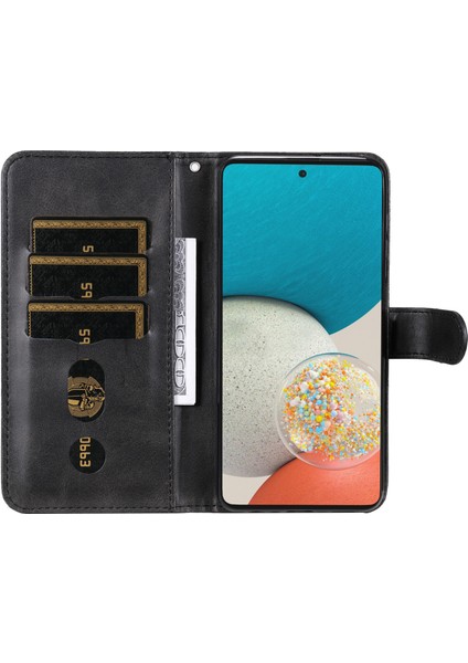 Samsung Galaxy A53 5g Moda Fermuar Çevirme Deri Telefon Kılıfı Kart Tutuculu Manyetik Cüzdan Telefon Kılıfı (Yurt Dışından) fırsatları
