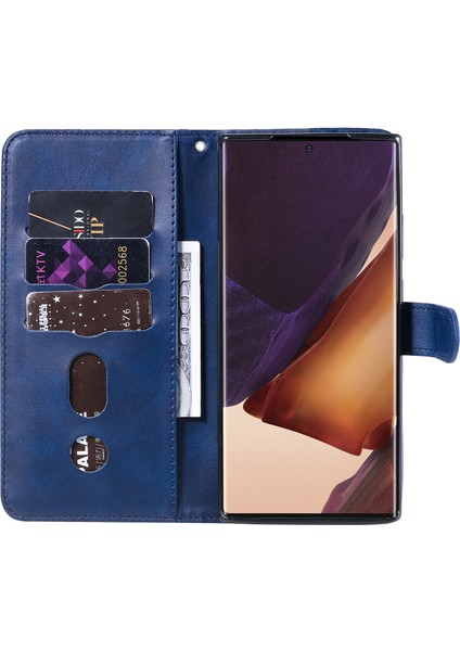 Samsung Galaxy Note 20 Ultra Moda Fermuar Çevirme Deri Telefon Kılıfı Kart Tutuculu Manyetik Cüzdan Telefon Kılıfı (Yurt Dışından) fırsatları