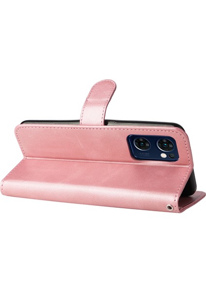 Oppo Find X5 Lite Moda Fermuar Çevirme Deri Telefon Kılıfı Kart Tutuculu Manyetik Cüzdan Telefon Kılıfı (Yurt Dışından) indirimleri