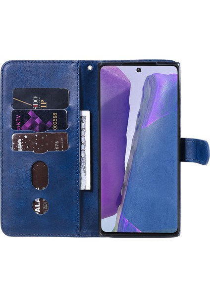 Samsung Galaxy Note 20 Moda Fermuar Çevirme Deri Telefon Kılıfı Kart Tutuculu Manyetik Cüzdan Telefon Kılıfı (Yurt Dışından) fırsatları